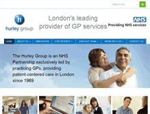 Tablet Screenshot of hurleygroup.co.uk